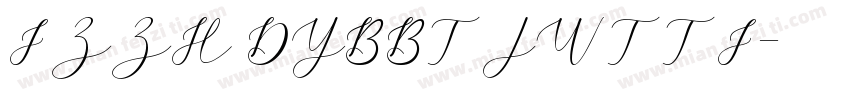 FZZH DYBBTJWTTF字体转换